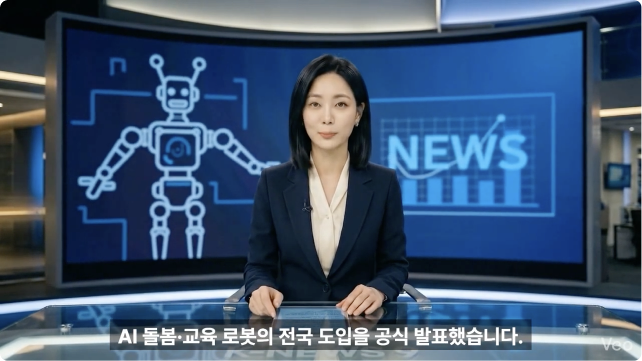 News anchor report